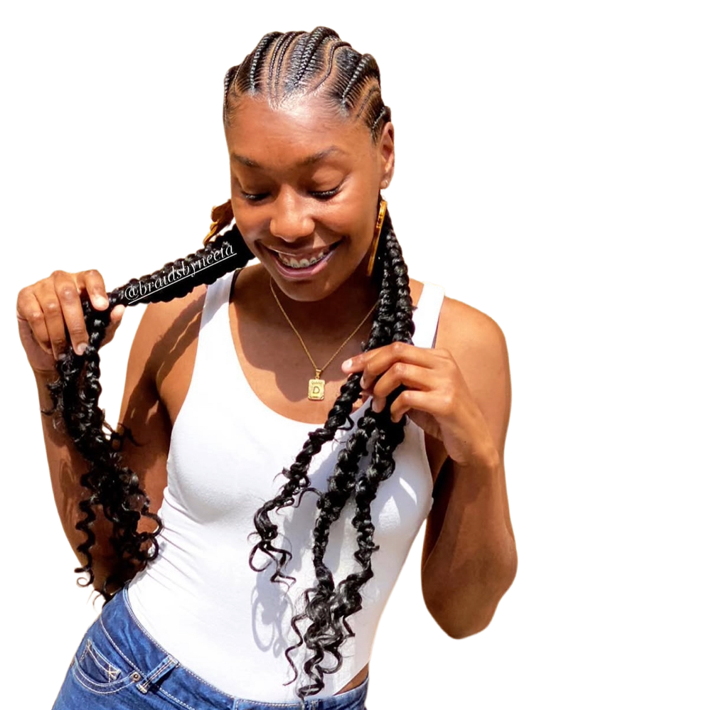Boho Ends (Stitch Braids) at Modern Aesthetics Studios in Oakbrook Terrace, IL