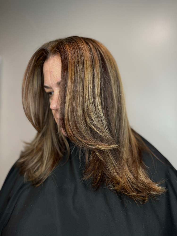 Root Retouch & Partial Highlight