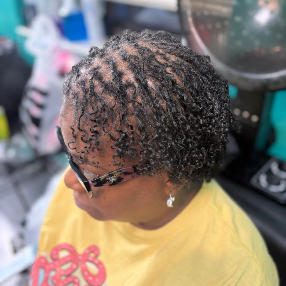 Micro Loc Retie at Styled By Tish in Chicago, IL
