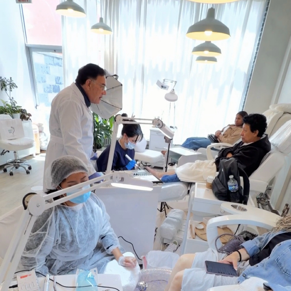 combined podiatry follow-up at Dream Nails By Katterine in Corona, NY