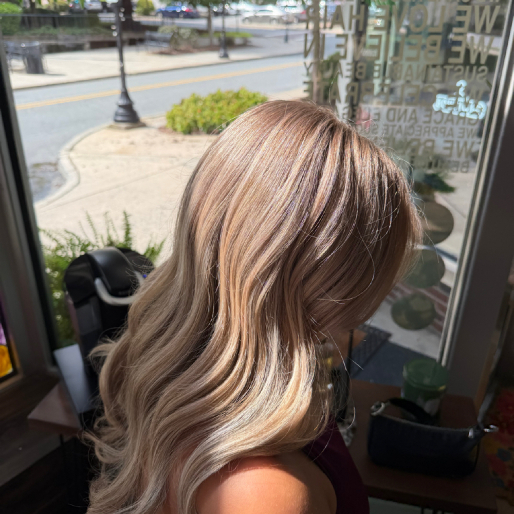 Full Highlight at Lauren Grace Hair in Shelby, NC