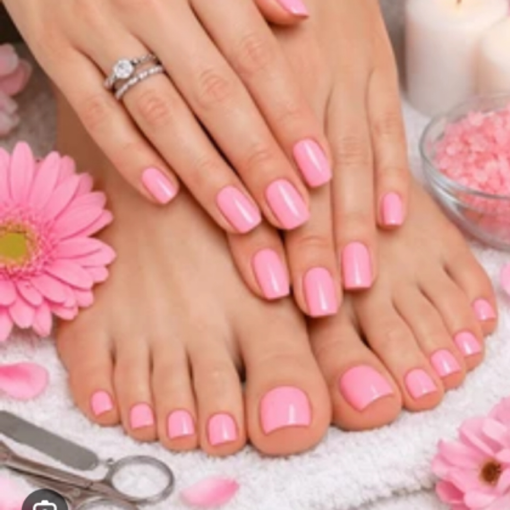 Gel Pedcure at NPNAILS & SPA in Fredericksburg, VA