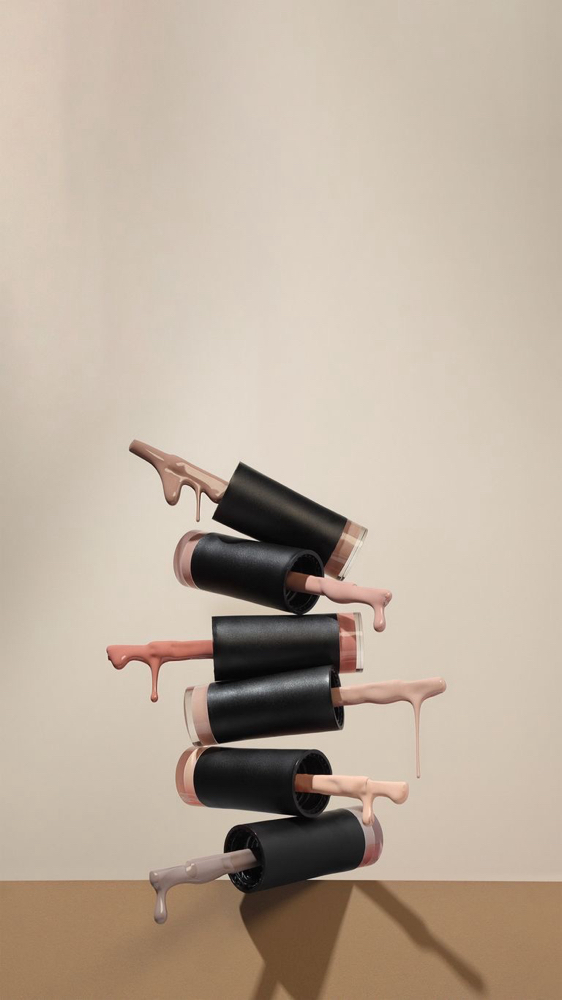 Rubber base (BIAB) manicure