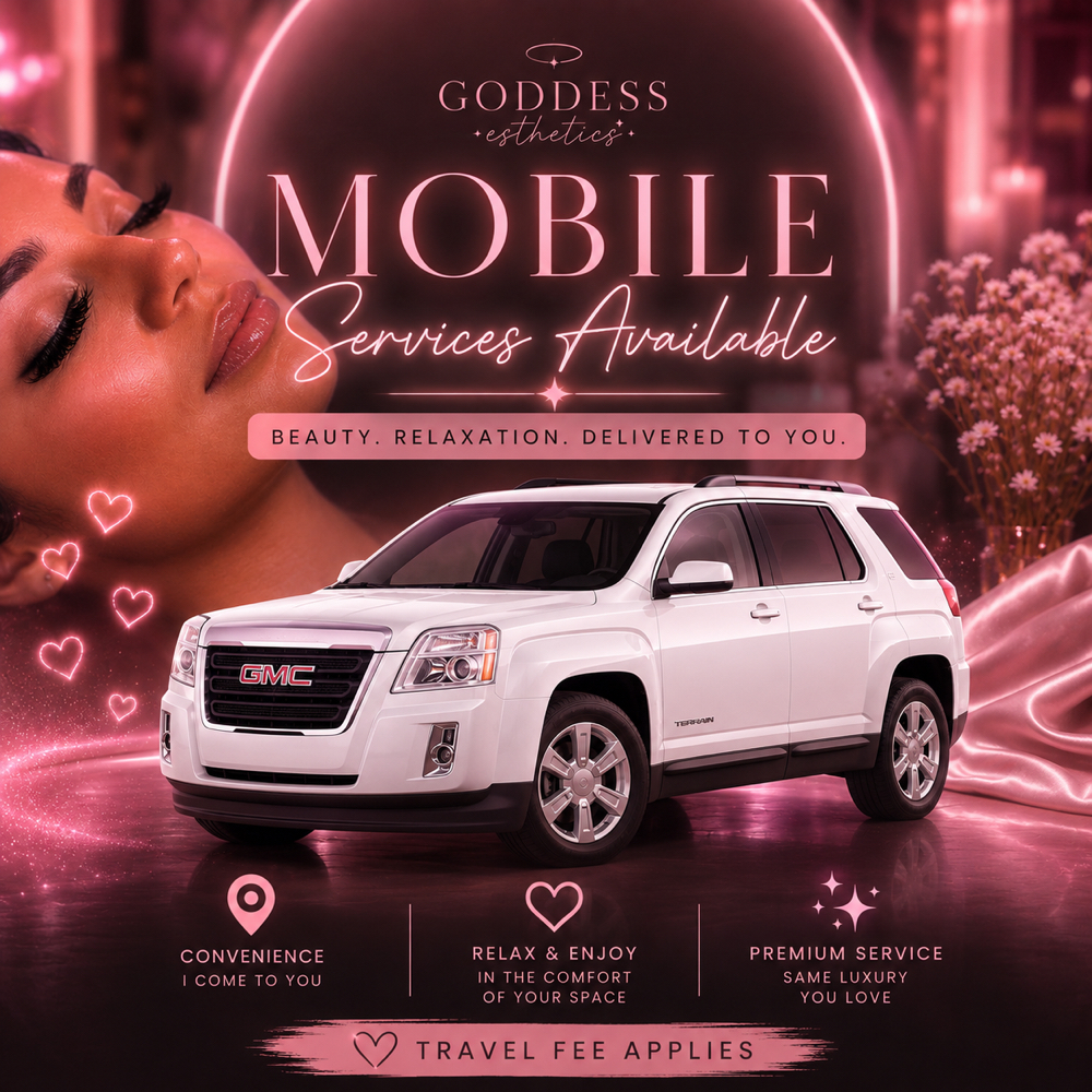 Travel Fee at Goddess Esthetics in Bryan, TX
