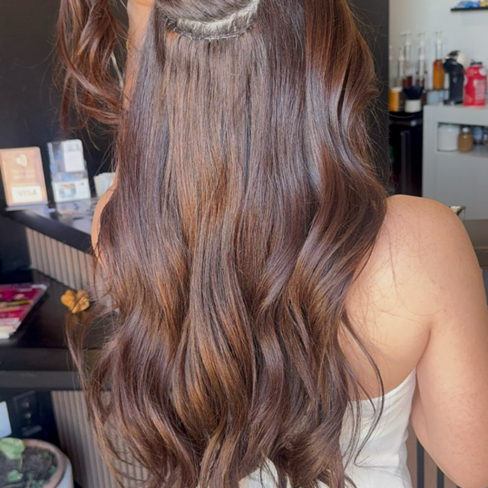 Wash & Style With Extensions at Bellazza Beauty Bar LLC in Tucson, AZ