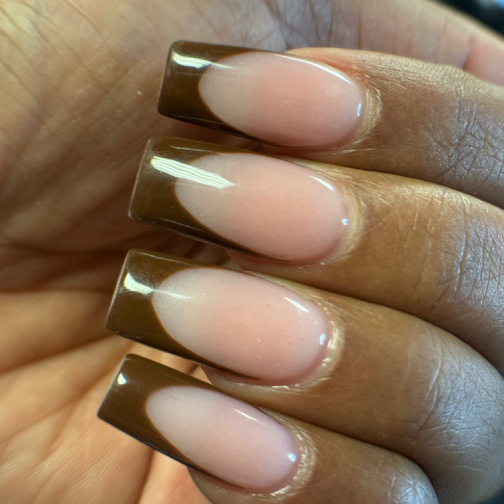 French Tips M at Starz Nail & spa in North Carolina, NC