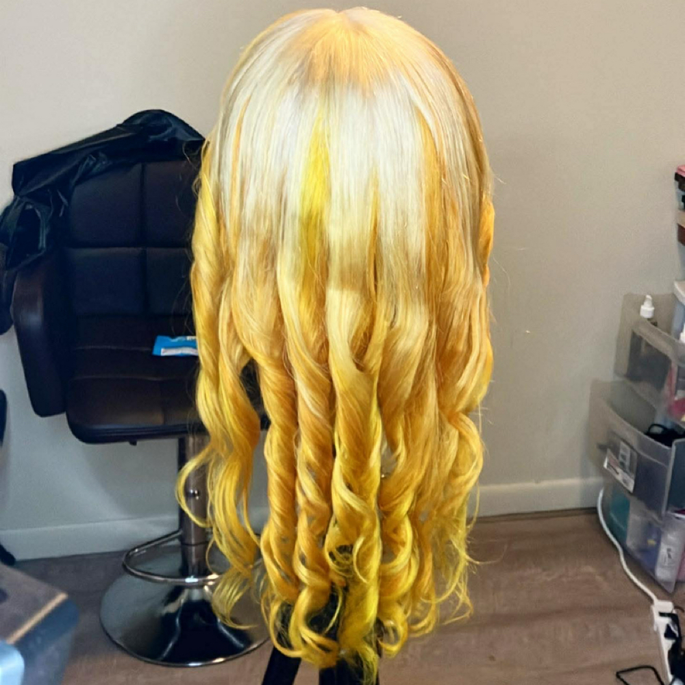 Wig/ Human Bundle Coloring Services at Touched Artistry in Urbana, IL