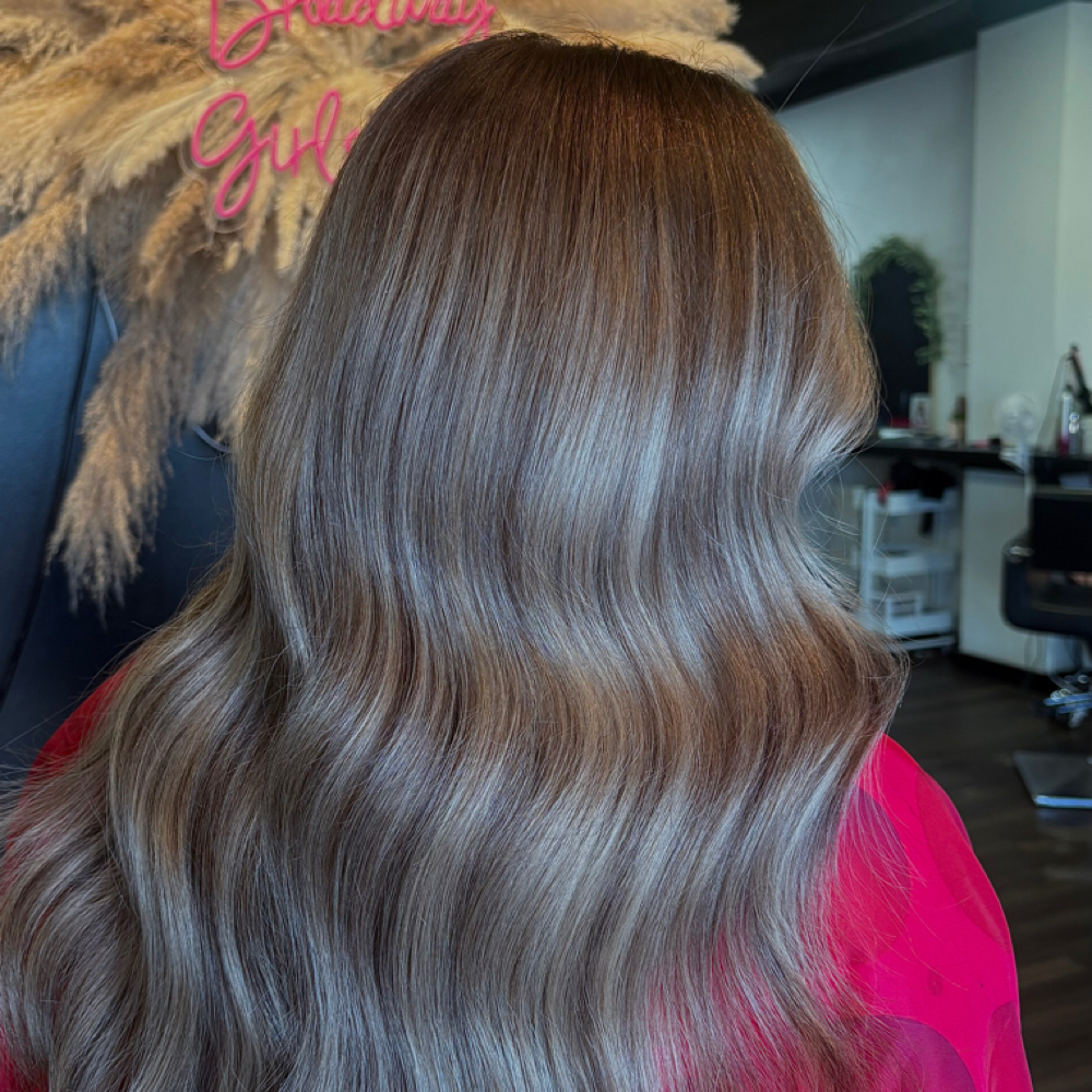 lowlight at Hair by Bryley in Poteau, OK