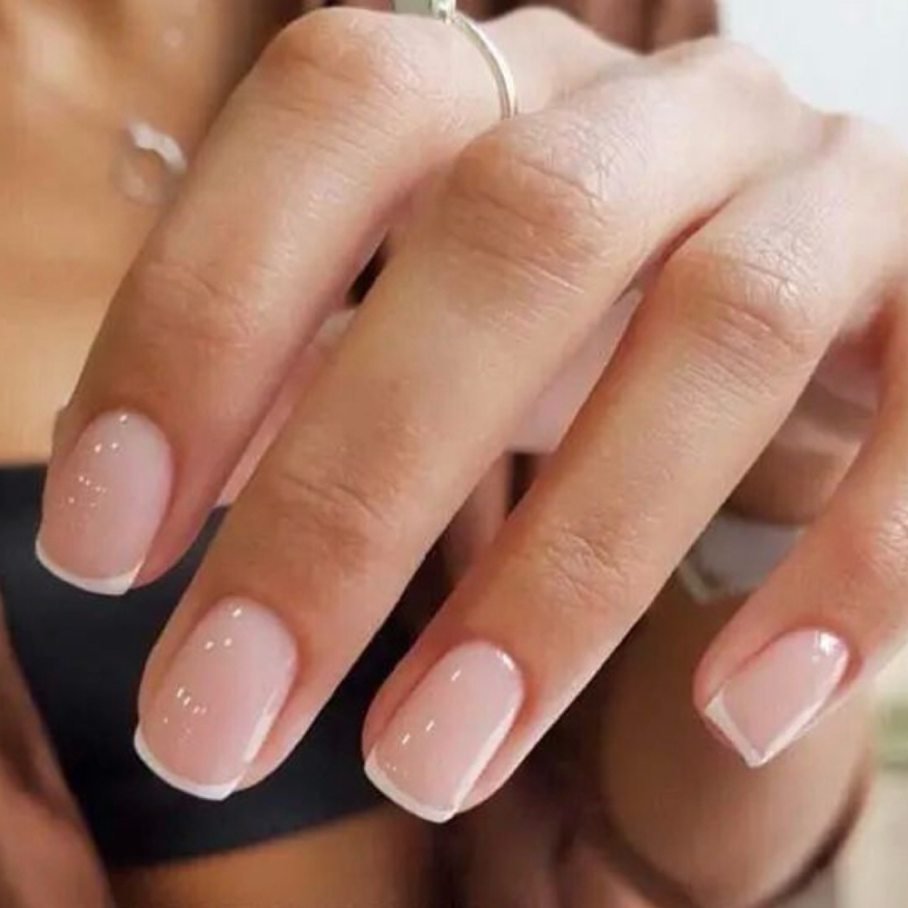 French Nail Art at The Gallery Beauty Bar in Mount Vernon, OH