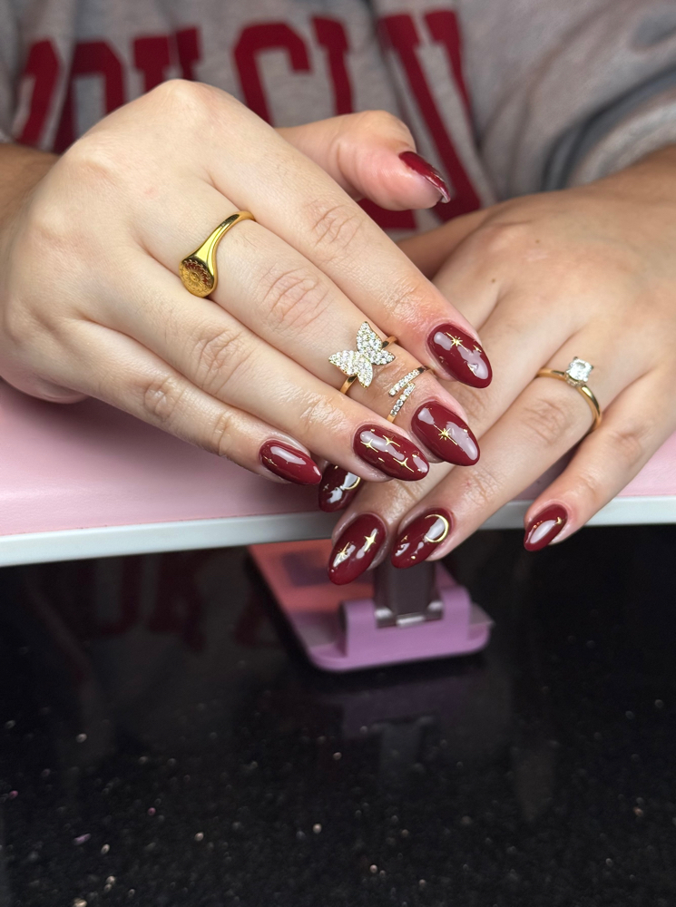 Stickers Add-On at Gloriana Nail Artist in Bellefontaine, OH