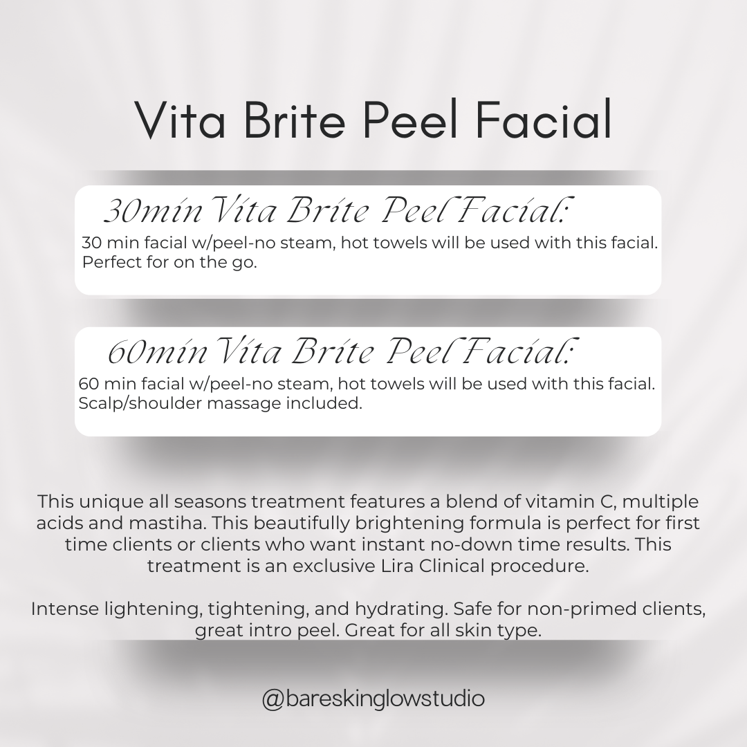 Vita Brite Peel Facial