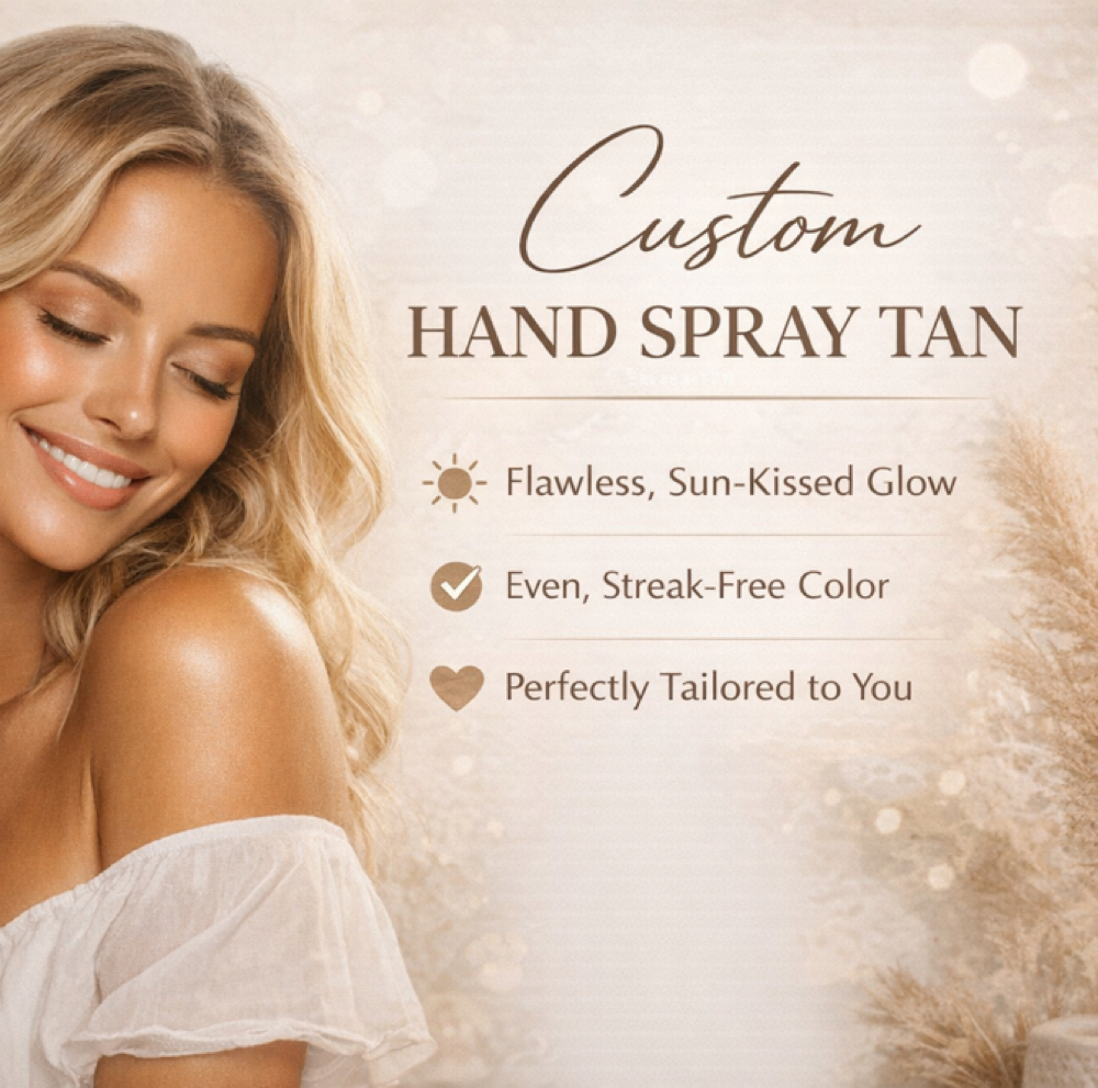 Spray Tan (Intro Price One Dip) at Lexy at Blooming Beauty Studio in Mooresville, NC