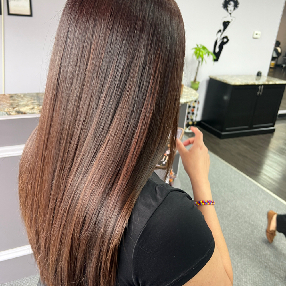 # 11-Color Cut & Blow Dry at Golden Scissor Total Care Hair Salon. in Peekskill, NY