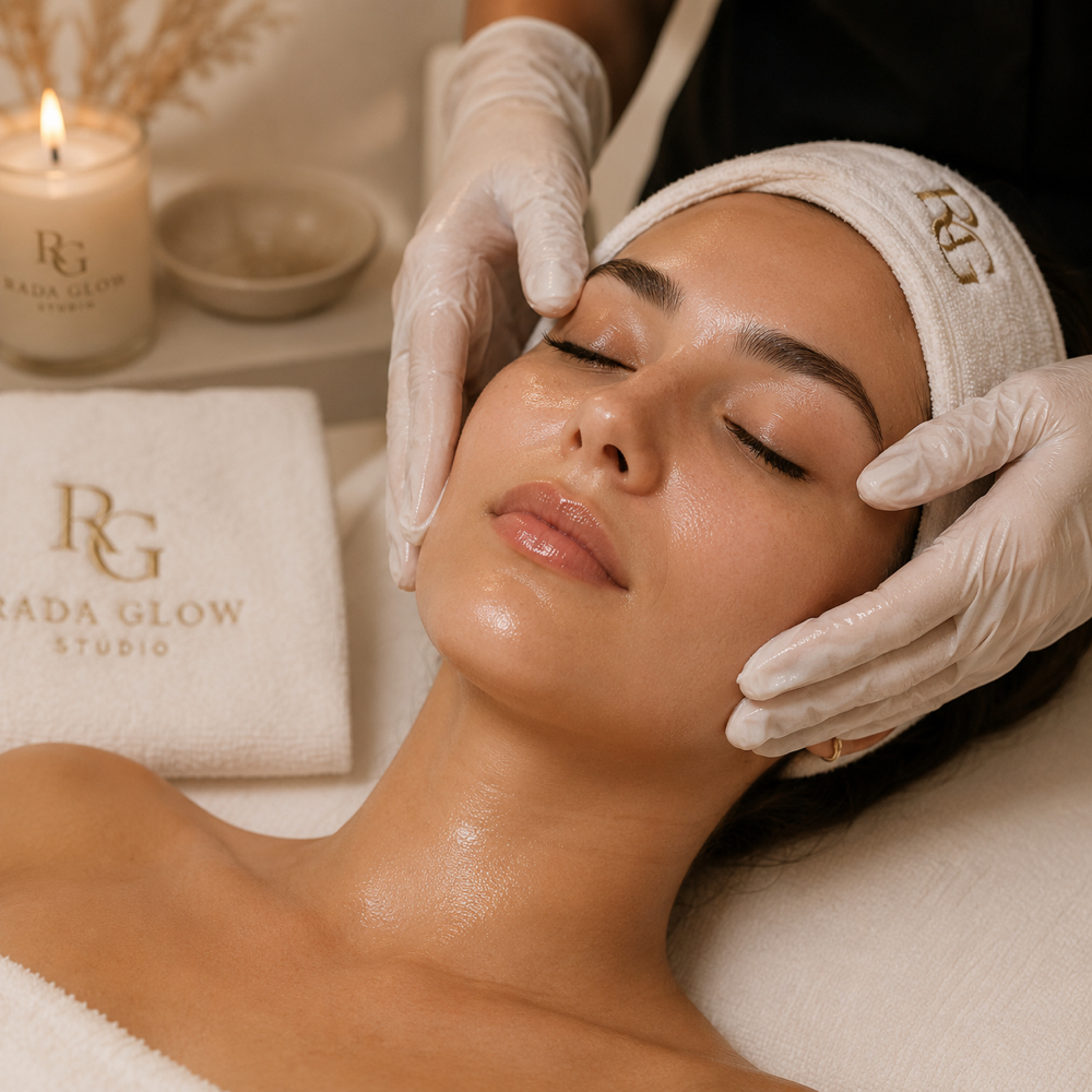 Signature Glow Facial at Rada Glow Studio in San Diego, CA