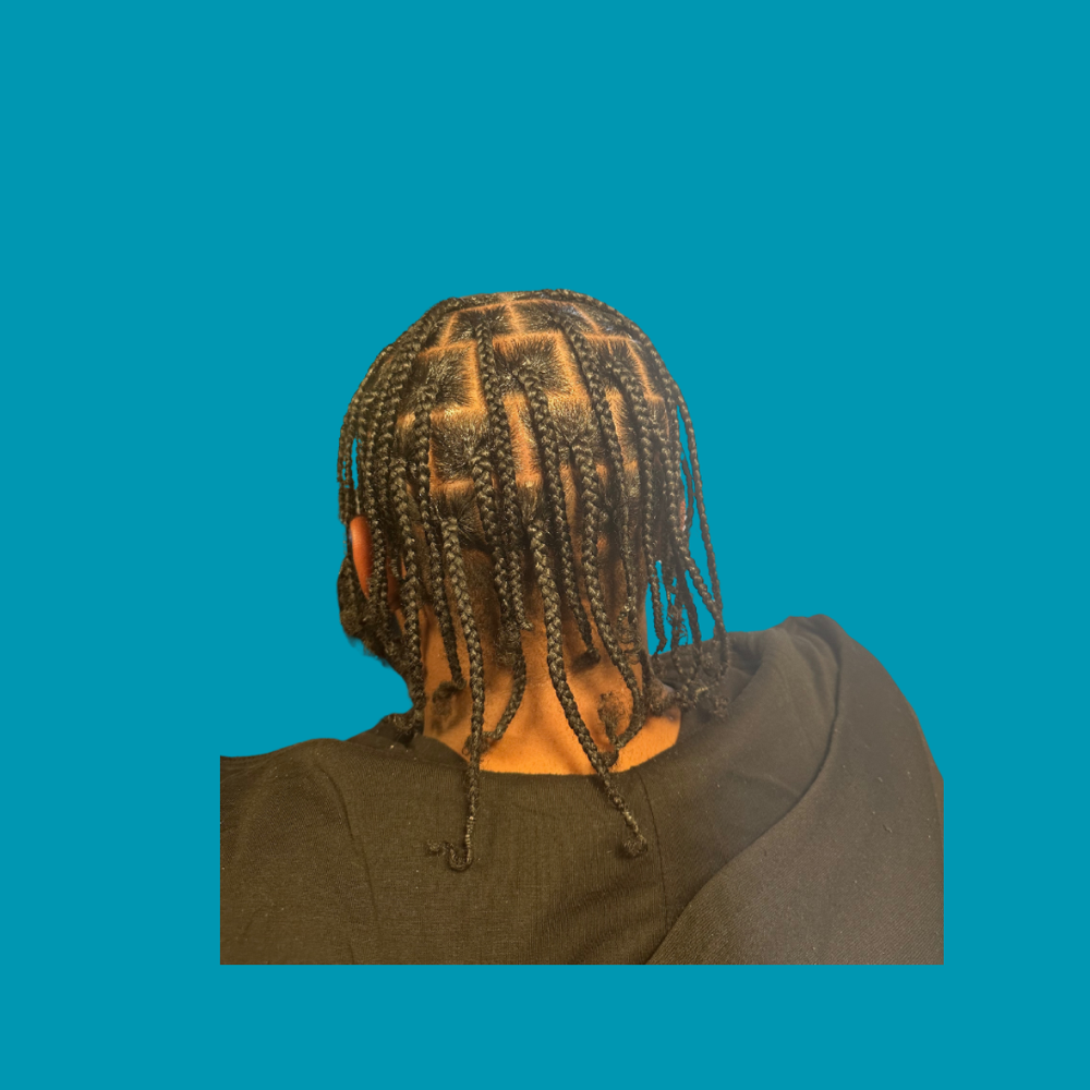 Mens Box Braids