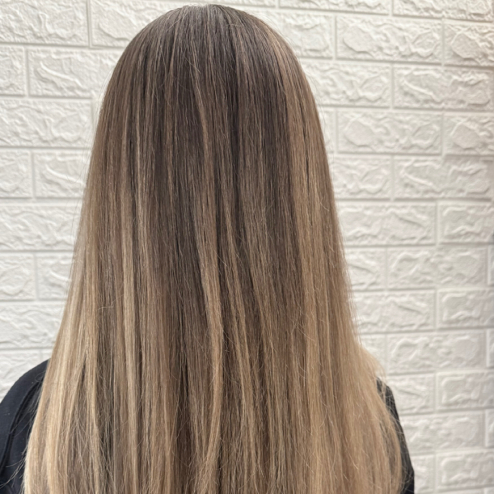 New Growth, Glossing and Haircut at Painted Hair Studio in Granger, IN