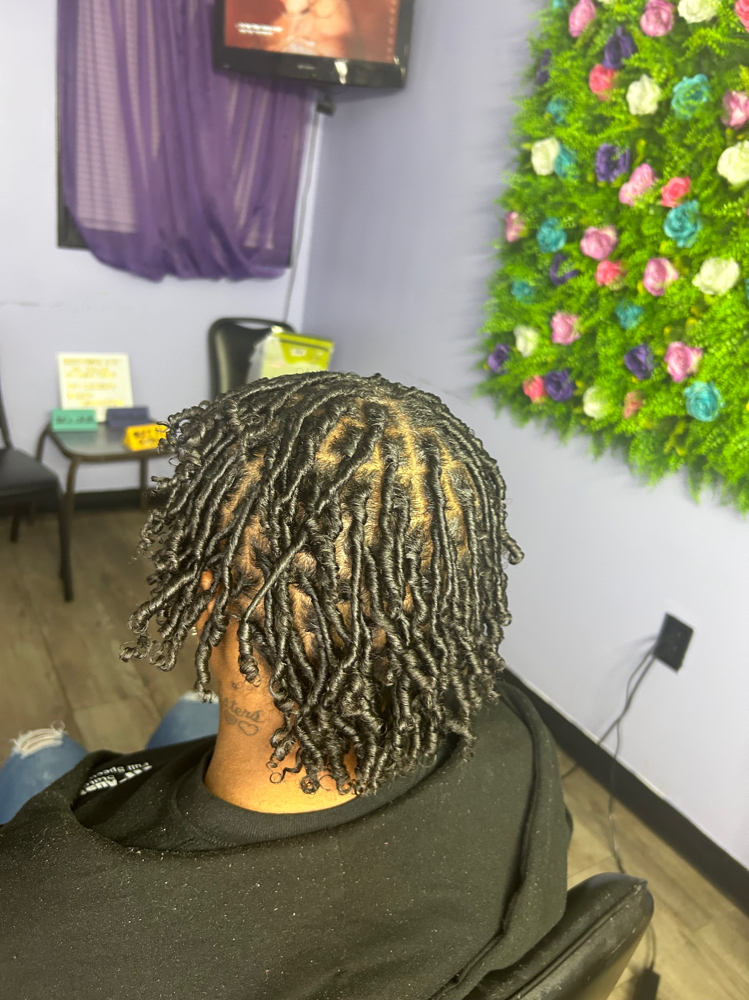 Starter locs and wash