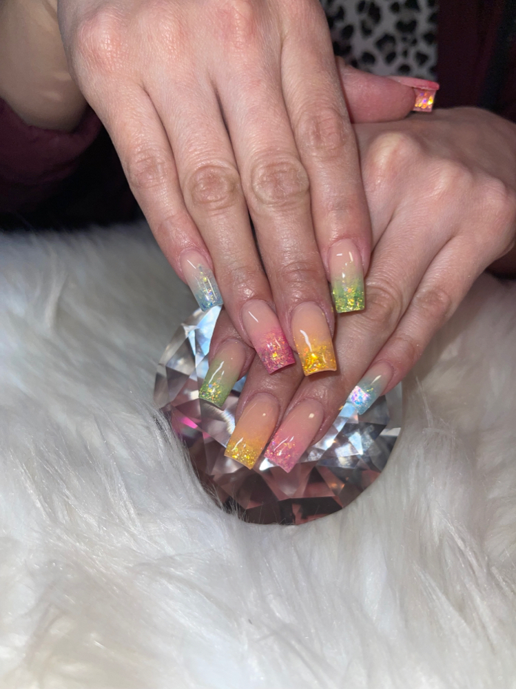 Ombré Nail Art
