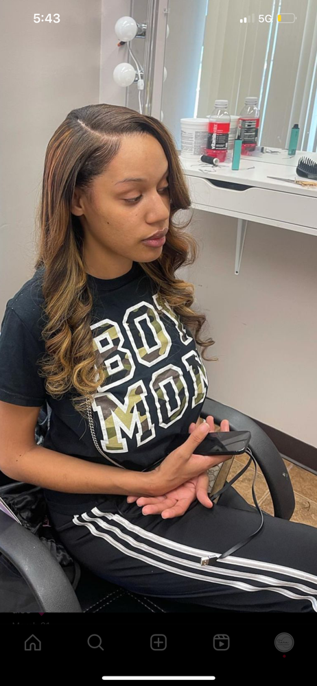 Traditional Sew-In (leave out)