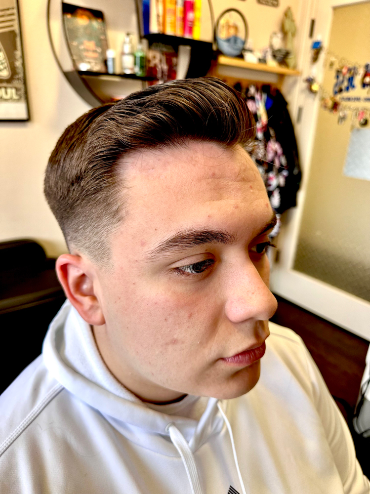 Clipper Fade With Hot Towel Shampoo