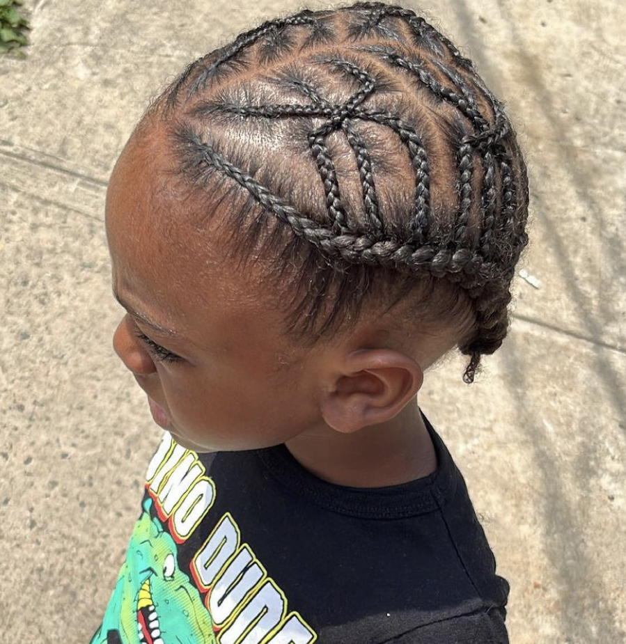 Boys Design Braids