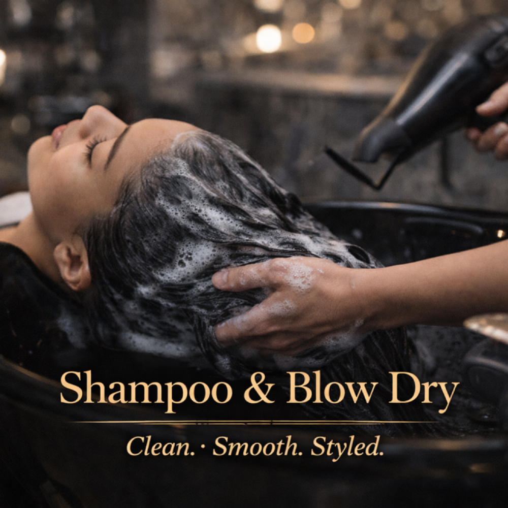 Shampoo & Blow Dry at HFS Trichology & HeadSpa Inc. in Stockton, CA