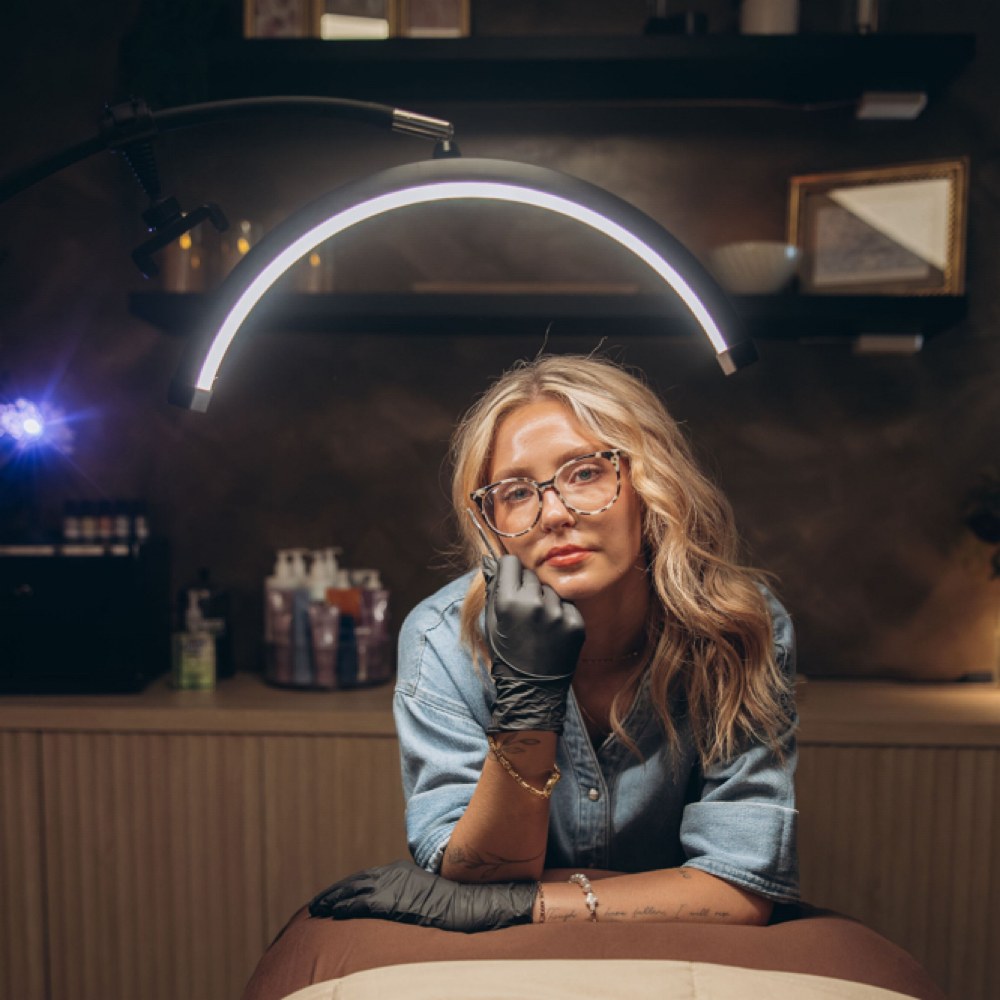 glow up facial at PureHavenEsthetics in Kearney, NE