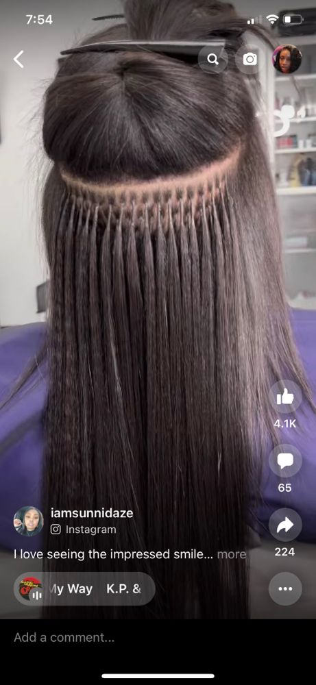 Microlink Extensions (hair Not Incl