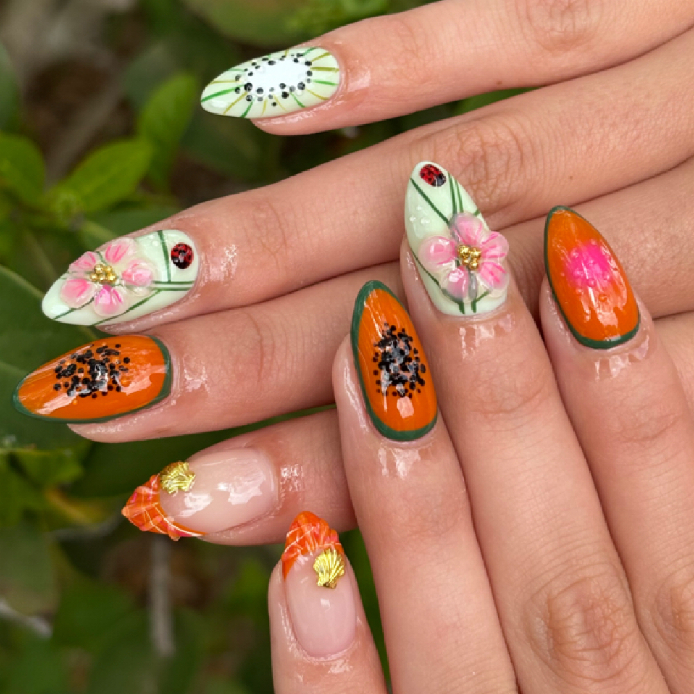 3-D Gel Flower(EACH) at Nailedbymichyy, LLC. in Sarasota, FL