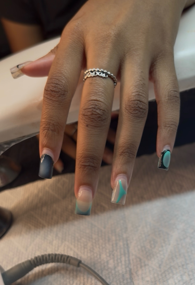 Acrylic Nail Fill at OJ COLLECTION LLC💅🏾 in Akron, OH