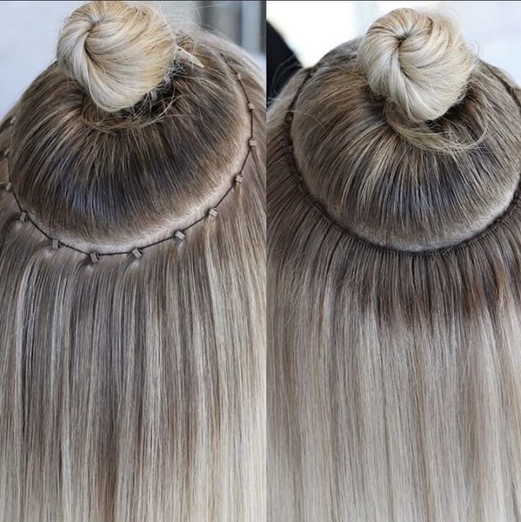 Handtied Sew In Extensions Row