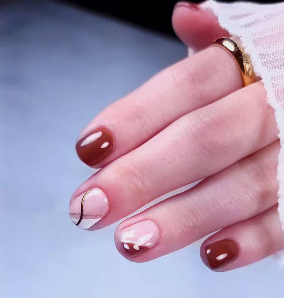 Dry Gel Polish Manicure
