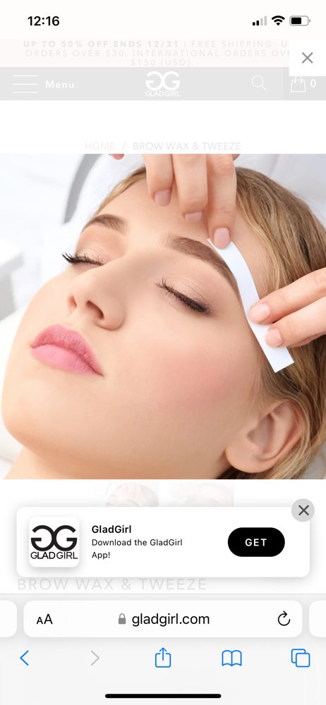 Eyebrow Wax