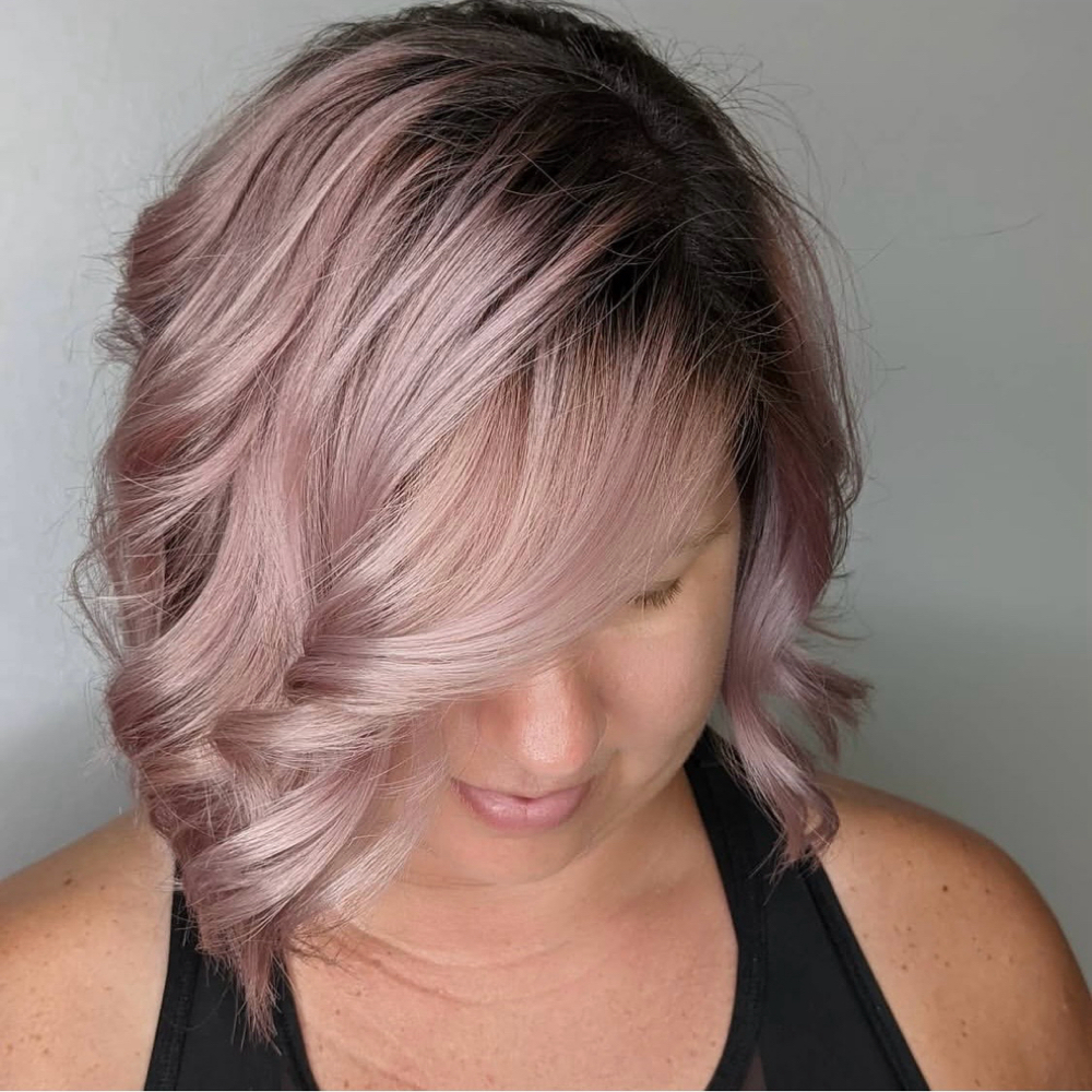 New Growth Color Retouch at The Electric Chair Hair Studio in Cape Coral, FL
