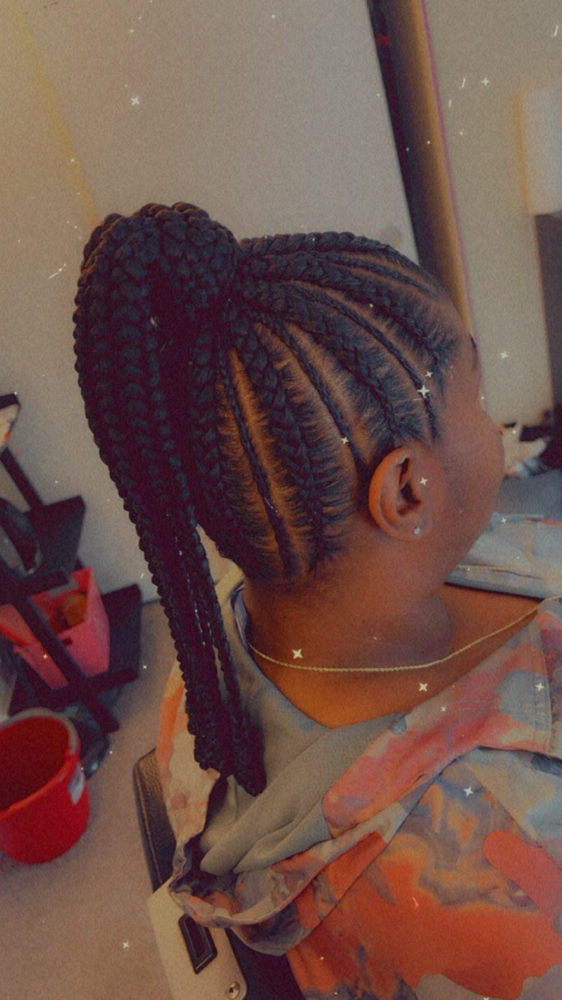 Braided Ponytail at DripByRein in Renton, WA