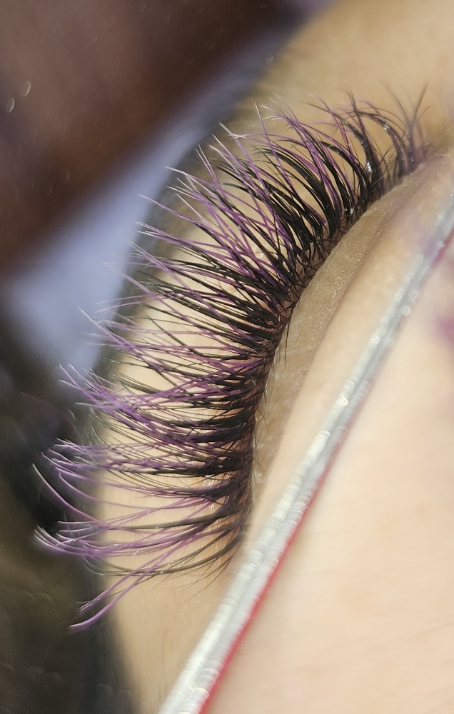Add On Color Lashes