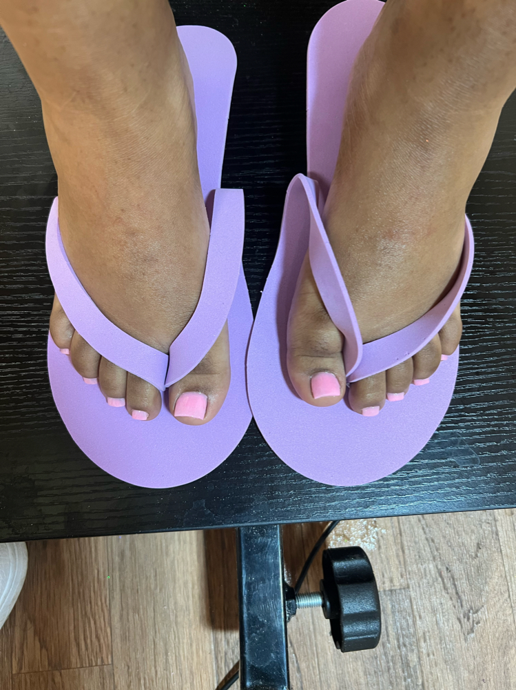 Pedicure W/ Acrylic Toes