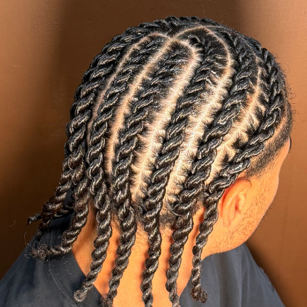 Flat Twist Braids at Diliaspecialtouch LLC in Dracut, MA