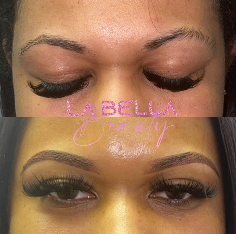 Ombré Powdered Brow
