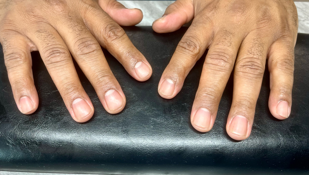 Manicure With No Polishing