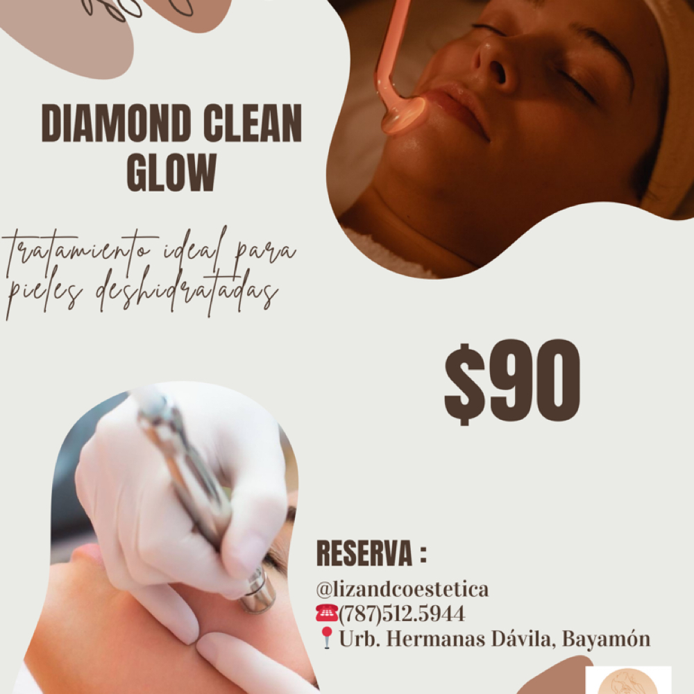 Diamond Clean Glow at Liz & Co. in Bayamon, PR