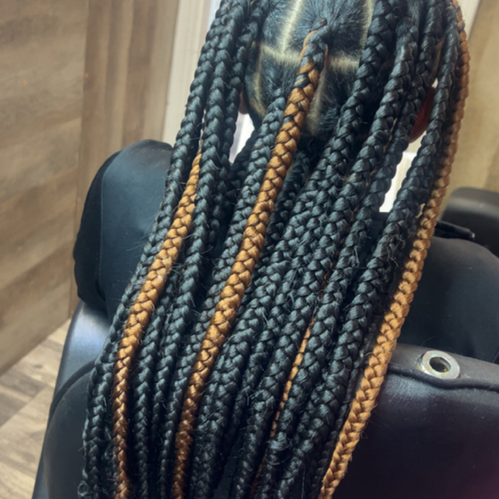 Large Knotless at HairSymphony in Knoxville, TN