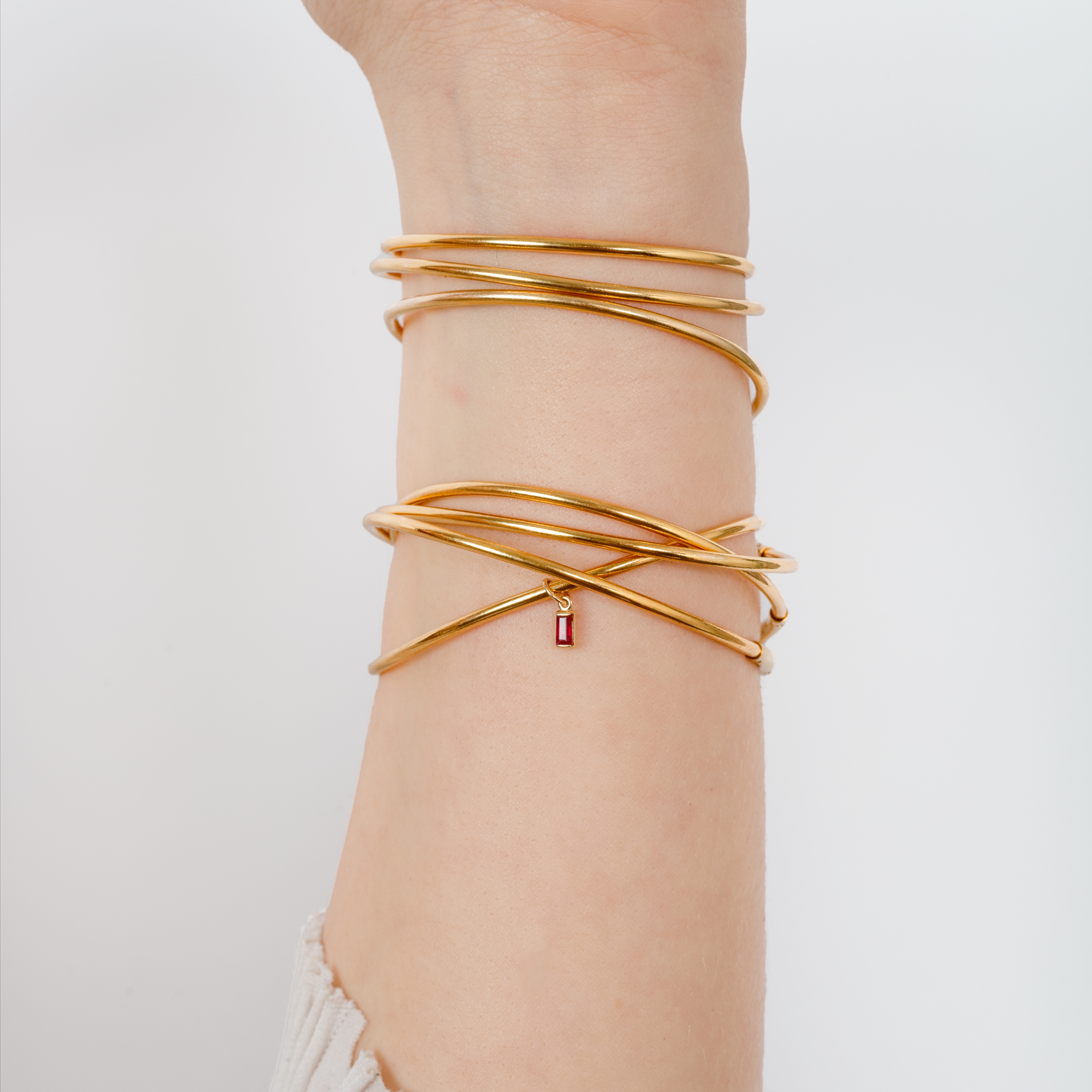 Bangle Birthstone at STITCH. Hair Atelier in Madera, CA