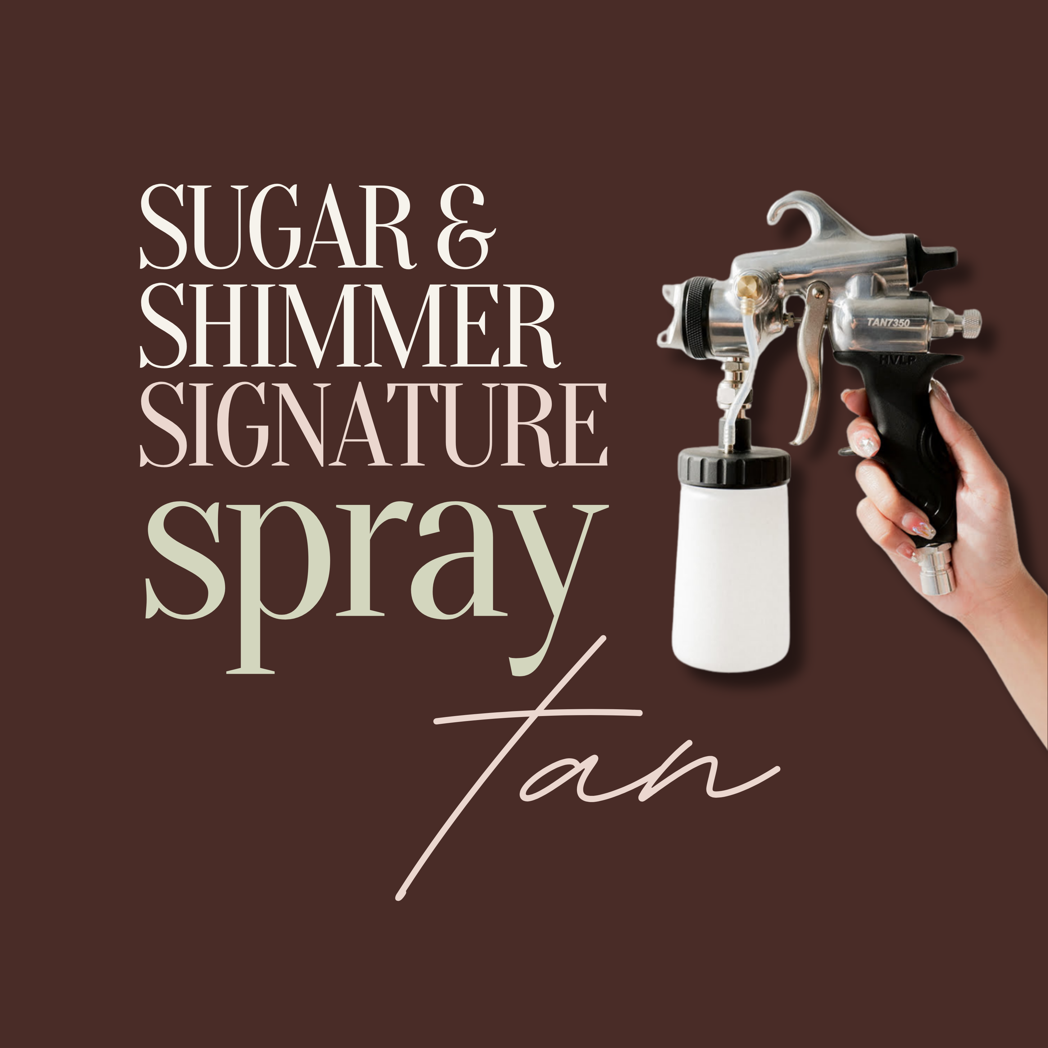 Sugar & Shimmer Signature Spray Tan at The Tan Theory in Panama City, FL