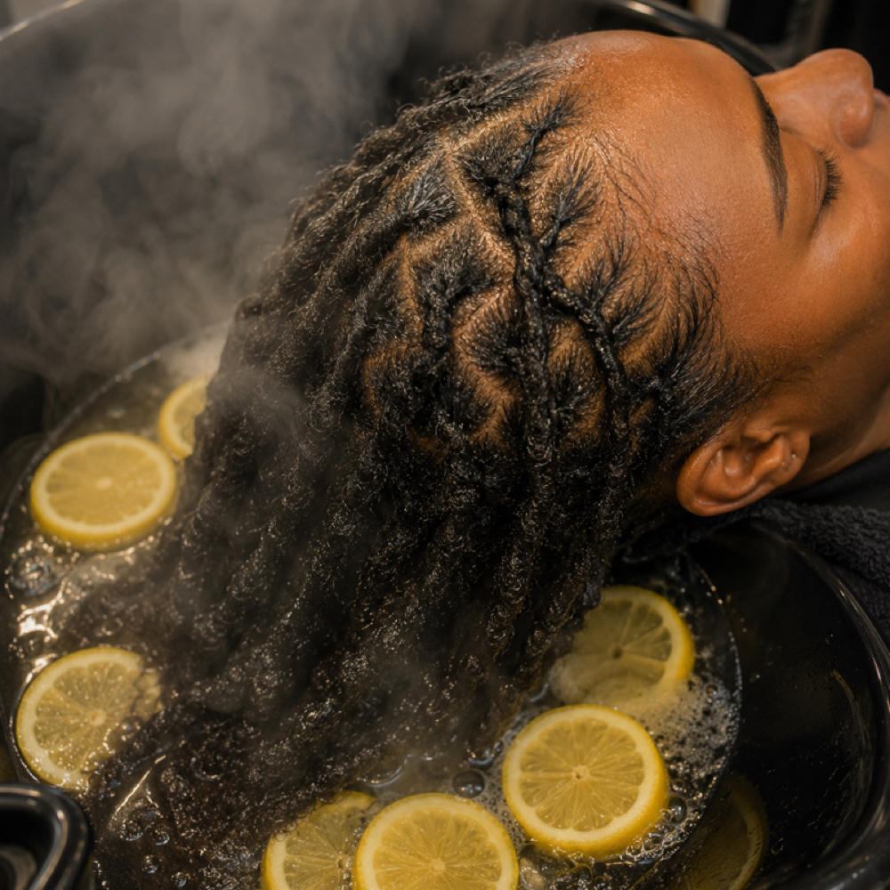 Locs DeTox at DeLisha Doin’ Locs Well in Charlotte, NC