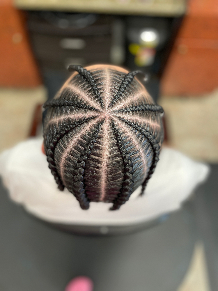 8 Feed In Braids