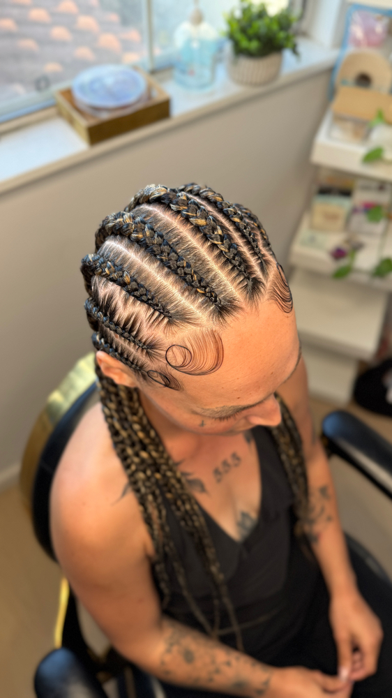 8 Feed In Braids