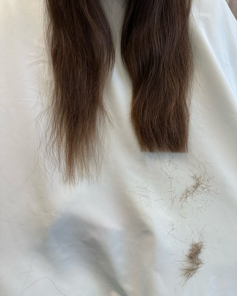 Haircut Added Onto Color Service