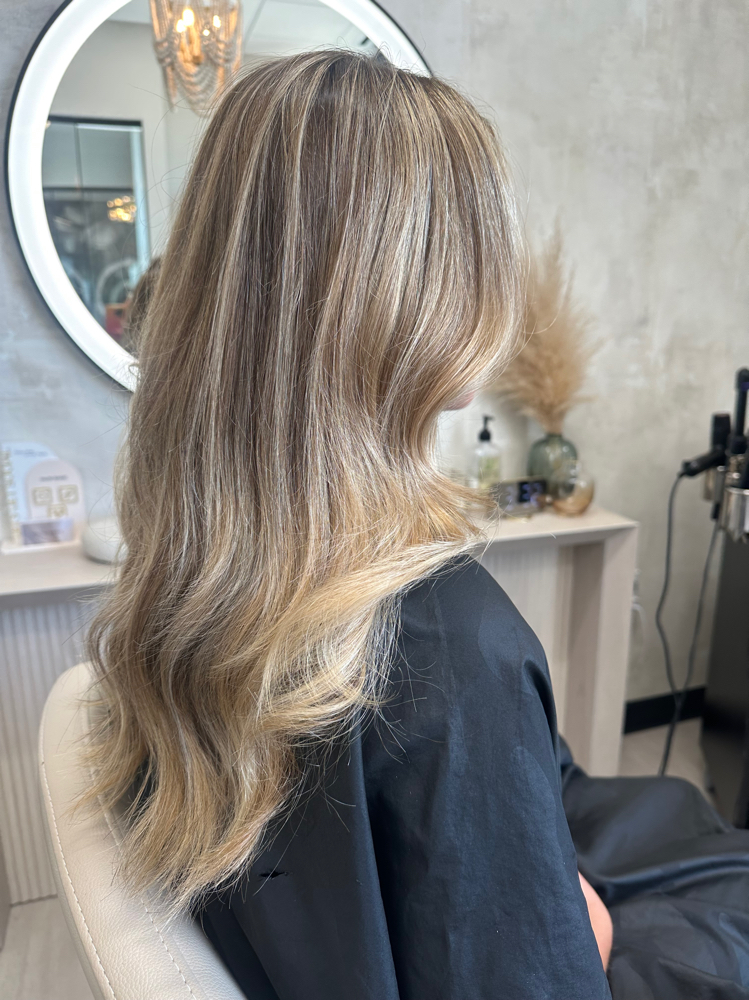 Partial Bronding And Haircut