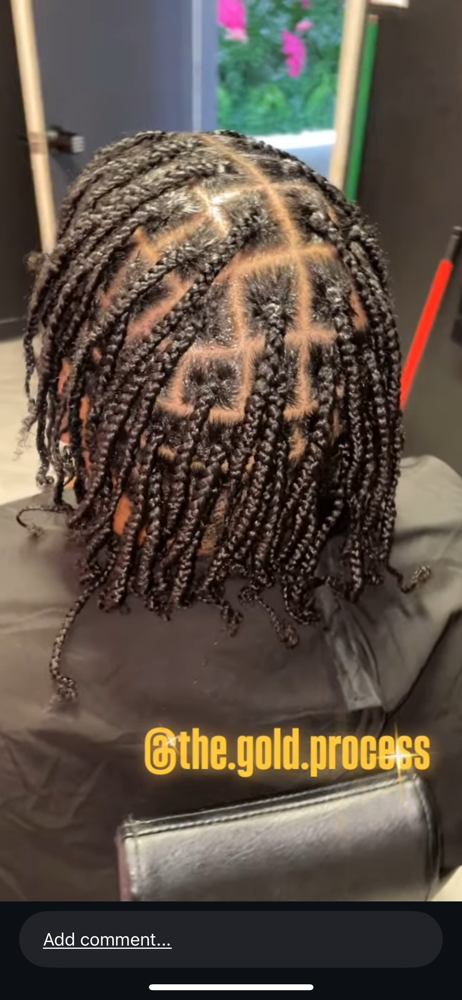 Natural Braids at The Gold Process in Arlington, TX